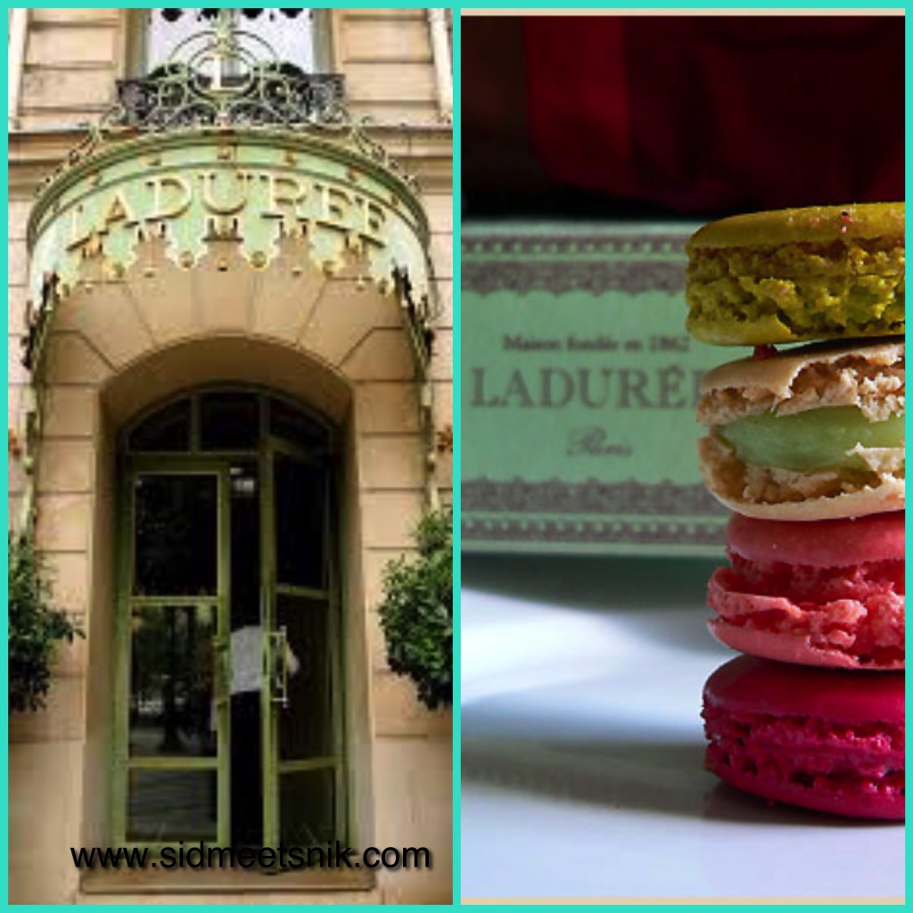 5 must have foods in Paris, macaroons, laduree