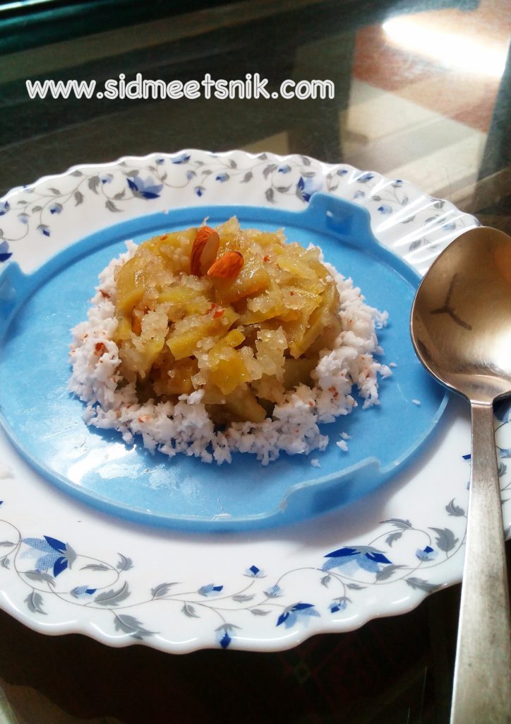 Sweet potato halwa,sweet potato dish